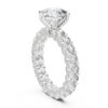 Round Diamond White Gold Ring